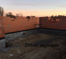 Montage des murs