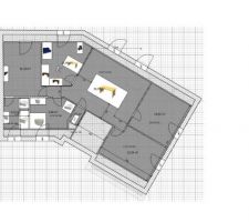 Plan personnel provisoire avant la fourniture des plans définitifs par le constructeur