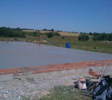 C'est fais
22,5 cubes de beton 
c'est long mais c'est bon