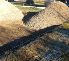 Voila les cailloux pour le socle