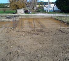 Mise en place des ferailles