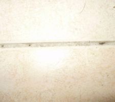 Joints de carrelage s&eacute;jour, salle &agrave; manger cuisine.