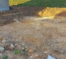 Depuis fin novembre ils ont fait le chemin d'acc&egrave;s et le terrassement et ensuite plus rien.