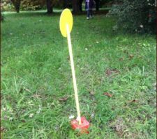 La jolie surprise, le terrain est enfin borné :)