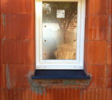 Pose des premières photos avec seuil en ardoise