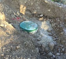 Cuve de rétention pluviale