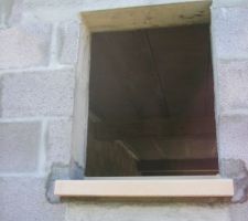 Appui de fenêtre du cellier