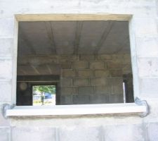 Appui de fenêtre de la cuisine