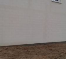 Les photos apres la pluie enduits maison de mes enfants . Qu' en pensez vous?