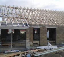 Charpente espace des fermettes respect&eacute;s