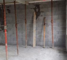 Vue depuis l'emplacement pr&eacute;vu pour l'escalier