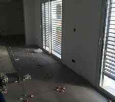 Carrelage marrazi block silver. En 75/75
Pièce à vivre