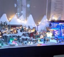 Village de Noël terminé