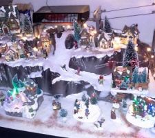 Village de Noël terminé