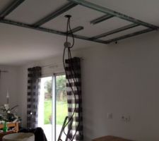 Electricité pour faux plafond