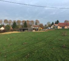 La vue depuis les vaches