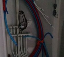 Pr&eacute; chape dans le local PAC