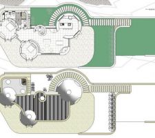 Plan de la Casa Vergara à Bogota Colombia. Architecte : José Andres Vallejo