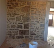 Remplissage des joints