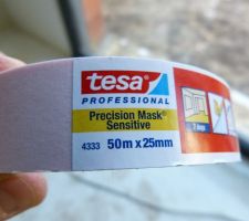 Très bonne protection Tesa selon notre peintre professionnel