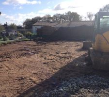 Terrassement suivant plan