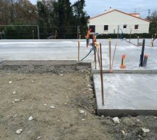Dalle coulée!!