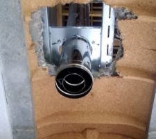 Conduit poele a pellet