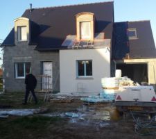 Façade en cours enfin