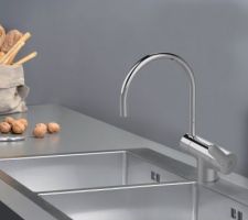 Mitigeur &eacute;vier col de cygne BLUE CONNECT IDEAL STANDARD