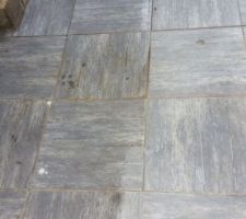 Nettoyage à l'acide du carrelage d'extérieur ...