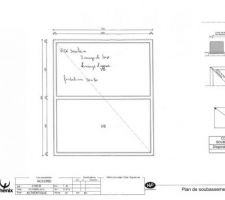 Plan soubassement