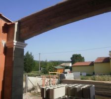 8 juillet : détail intérieur du patio