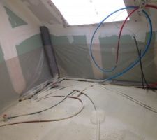 Isolation expulsée pour chauffage au sol
