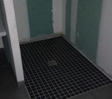 Douche à l'italienne Salle de bain Marine