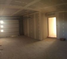 Bandes placo 2nd passes
Garage 30 m2