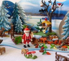 La grande crèche de Noël de nos enfants