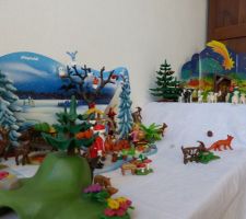 La grande crèche de Noël de nos enfants
