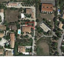 Vue a&eacute;rienne du Terrain