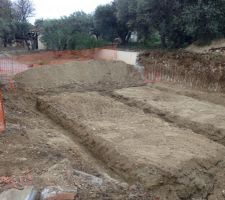 Tranch&eacute;es, fondations