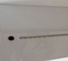 Capteur infrarouge et r&eacute;glette led