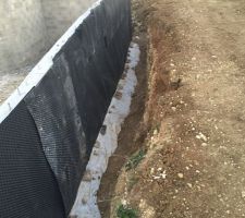 Drain descente de garage