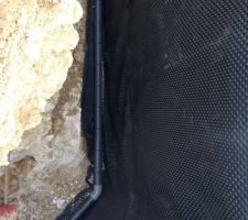Drain descente de garage