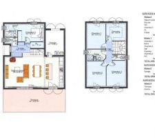 V1 plan de maison le tholonet