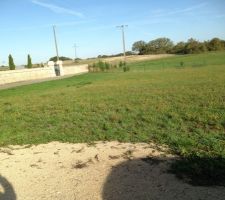 Photo de notre terrain