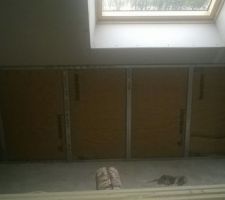 DEBUT CLOISON ET ISOLATION