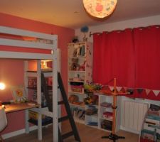 La nouvelle déco de chambre de notre fille de 6 ans