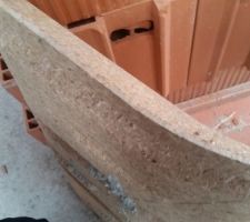 Détail du matériel utilisé pour la dalle de l'étage