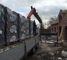 Livraison des tuiles