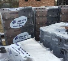 Livraison des tuiles