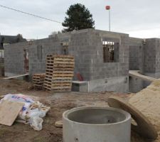 Une vue d'ensemble du chantier qui est propre tout les soirs , idem pour l'interieur